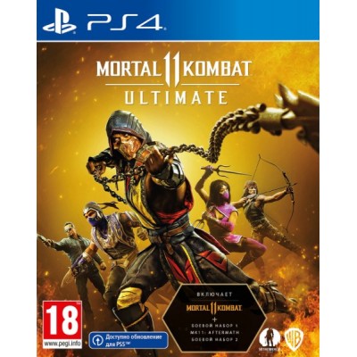 Mortal Kombat 11 Ultimate [PS4, русские субтитры]